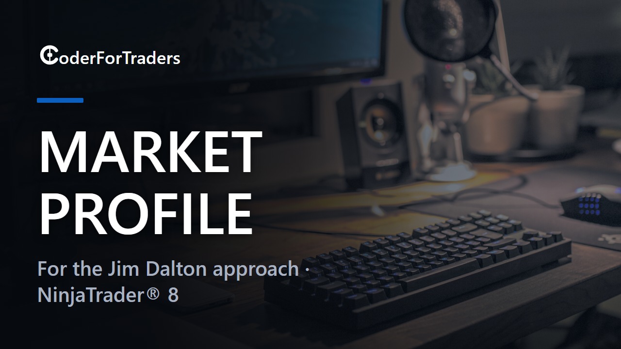 CoderForTraders video: the Private Toolbox Market Profile tools for the Jim Dalton approach in NinjaTrader 8
