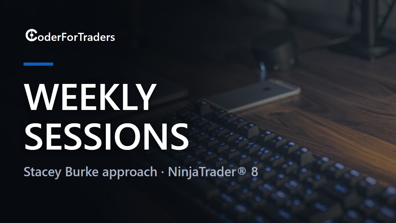 CoderForTraders video: the Private Toolbox weekly cycle and session tools for the Stacey Burke approach in NinjaTrader 8